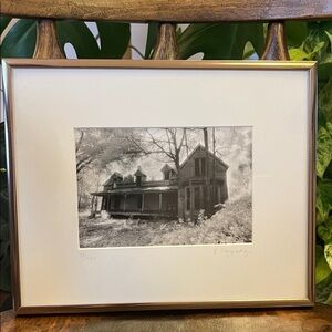 Framed,Signed,Numbered Black and White Photograph by Laurie Coppedge